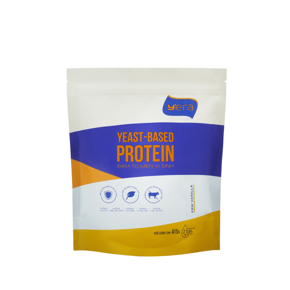 Thực phẩm bổ sung Y'ERA 12 Hương VỊ KEM VANILLA túi 415g